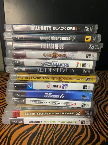 Lote de jogos ps3
