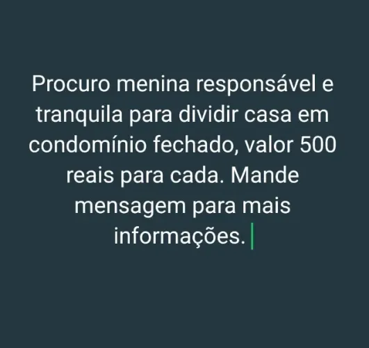 Dividir apartamento aluguel