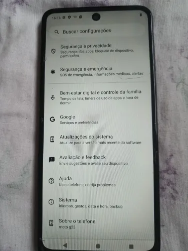 Celular Motorola g23 usado