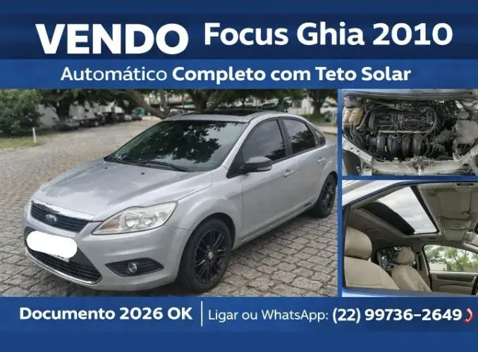Ford Focus Ghia Sed. 2.0 16v/2.0 16V Flex AUT 2010
