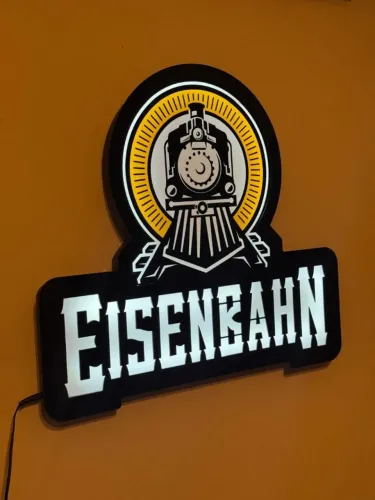 Luminoso Eisenbahn Especial (Luz Branca) - NOVO - Na Caixa/Nunca Usado