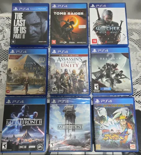 Jogos de PS4 (PlayStation 4)