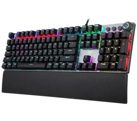 teclado mecânico gamer com rgb