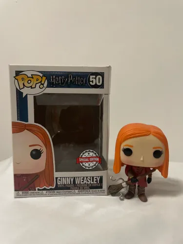 Funko Pop Ginny Weasley Quadribol Special Edition 50 com Caixa