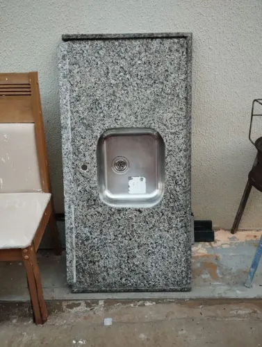 Pia de mármore para cozinha
