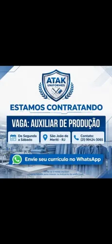 Contratação imediata