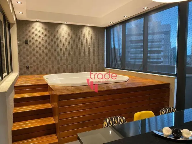 Cobertura Duplex à Venda com 04 Suítes no Bosque das Juritis em Ribeirão Preto com Jacuzzi