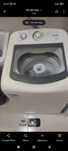 Máquina de lavar Consul 9kg