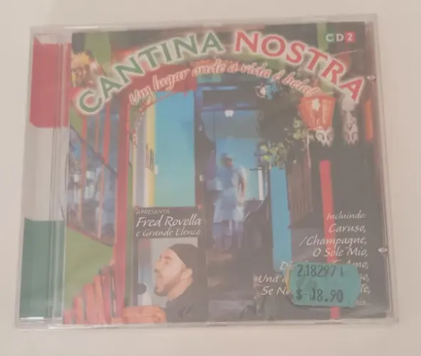 CD - Fred Rovella - Cantina Nostra - CD2 (Lacrado)