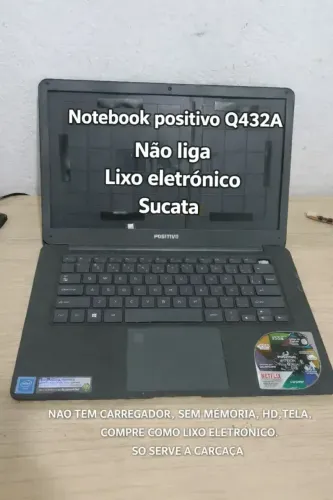 Notebook Motion Plus Q432a ( Não Liga ) Sucata (Usado)