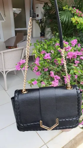 Bolsa de couro Arezzo novinha