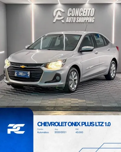 Chevrolet Onix Plus LTZ 1.0 12V TB Flex Aut. 4P 2021