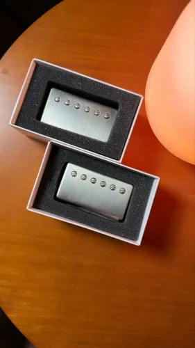 Set Captadores Lollar Imperial Raw Nickel