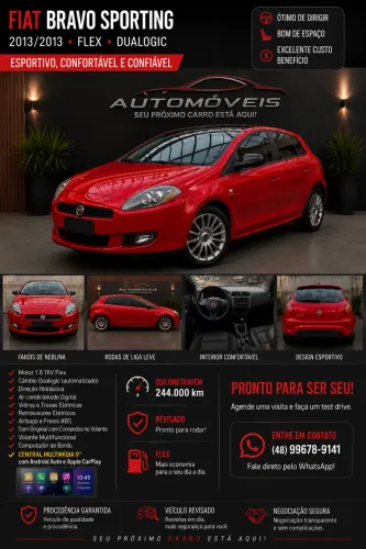 Fiat Bravo Sporting 1.8 Flex 16V 5P 2013