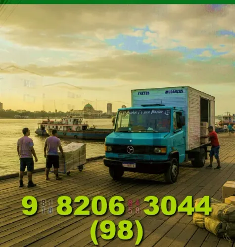 Frete para você! 98?9?8206?3044 - J/Silva, serviço ágil e seguro!