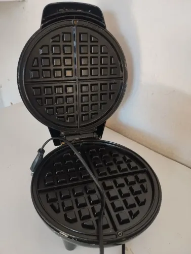 Máquina de Wafle Elétrica 220 volts Nova Antiaderente - ENTREGA GRÁTIS GOIÂNIA