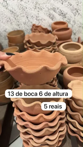 Vasos de cerâmica