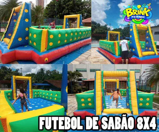 Futebol de sabão 8x4 