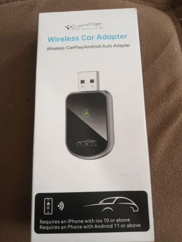 Adaptador car play novo $100