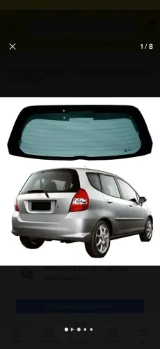 Vidro Vigia Honda FIT 2004 a 2008 com desembacador