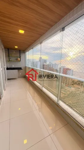 Apartamento para locação de alto padrão na Ponta D'areia, São Luís-MA: 3 suítes, 4 banheir