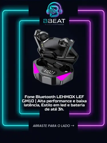 Fone Gamer Bluetooth
