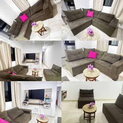 Sofá modulado 7 lugares 