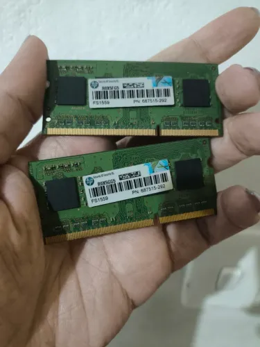 2 Memória RAM para Notebook 4GB (cada) DDR3L 1600MHZ SMART / HP