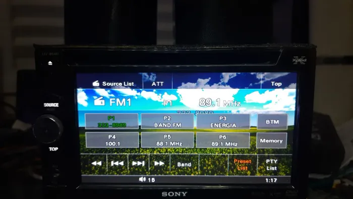 Som Automotivo Sony Xplod XAV-W64BT