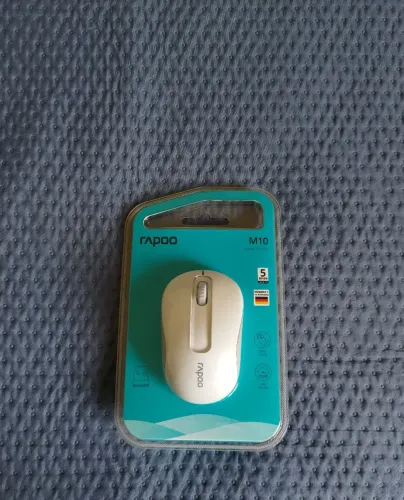 Mouse sem fio Rapoo 5 anos garantia Receptor Nano com Pilha 