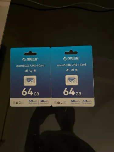 VENDO - Cartões de Memória ORICO 64GB