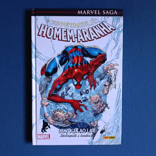 HQ Homem-Aranha: De Volta ao Lar - Marvel Saga Volume 1 (Panini, Marvel Straczynski Panini