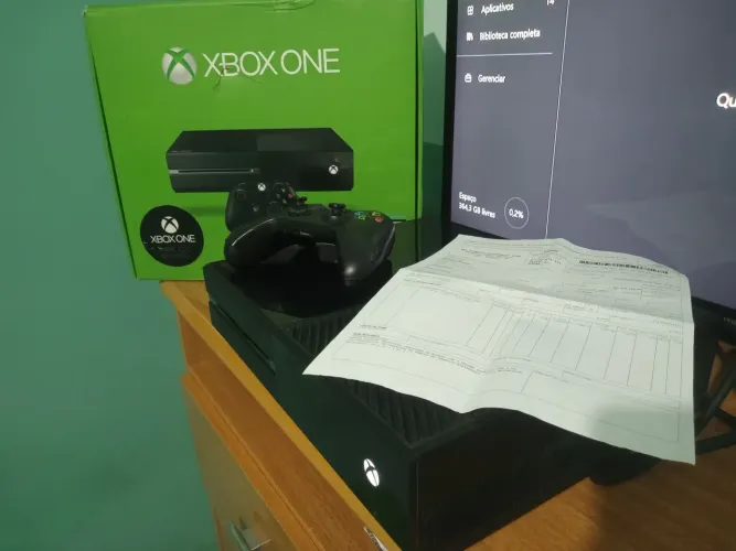 Xbox One na Caixa