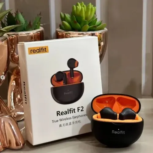 Fone Bluetooth Realfit F2 Original Som Estéreo Bluetooth 5.3