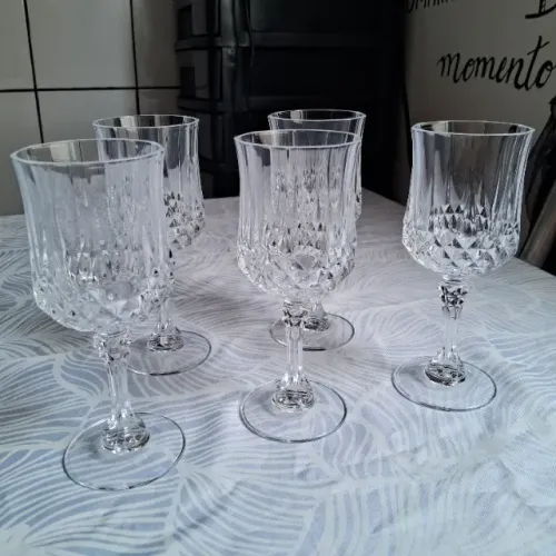 Taças de cristal 