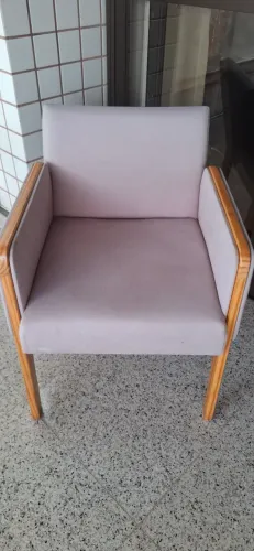 Poltrona Para Sala Arpoador Cinza Claro Oppa Design