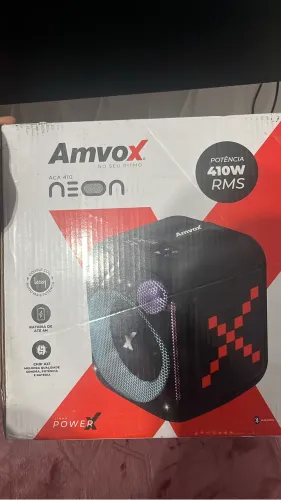 Caixa de som Amvox Neon
