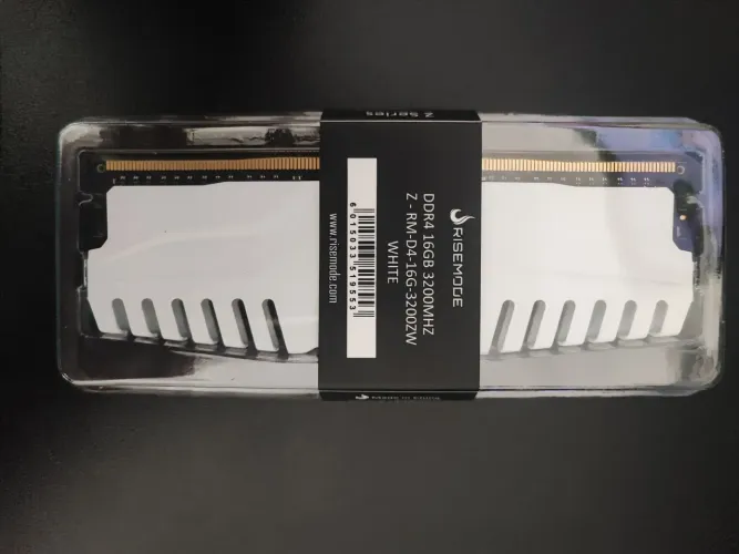 Memória 16Gb DDR4 3200Mhz Rise mode Z Branca