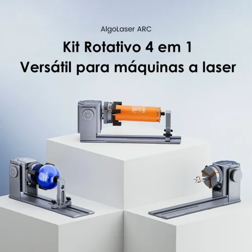 Mandril Rotativo AlgoLaser para Gravação a Laser