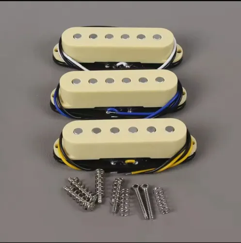 Set de Captadores Fleor Alnico 5 guitarra strato sss