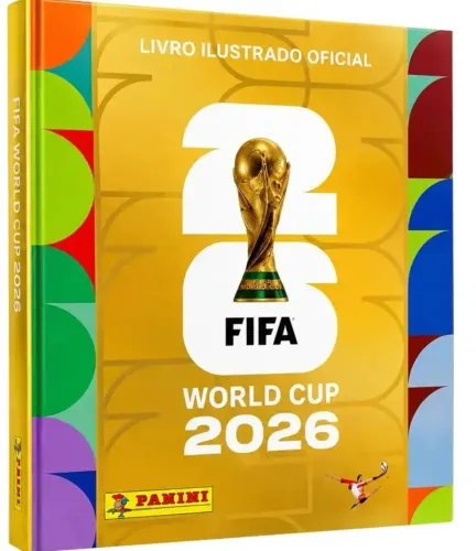 Álbum da copa 2026 - capa dura