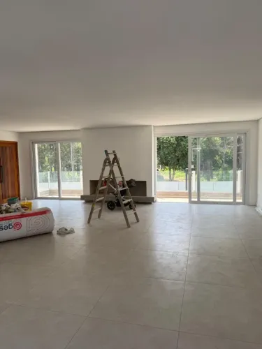 Porta-Janela em PVC Branco com Vidro - Ótimo Estado - Nunca usadas