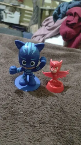 Lote PJ Masks: Menino Gato (Catboy) + Corujita (Owlette)