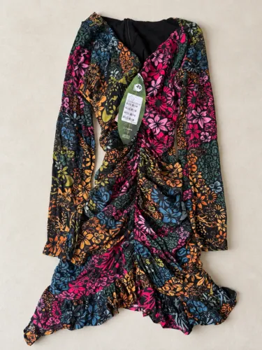 Vestido farm onça flor (NOVA)