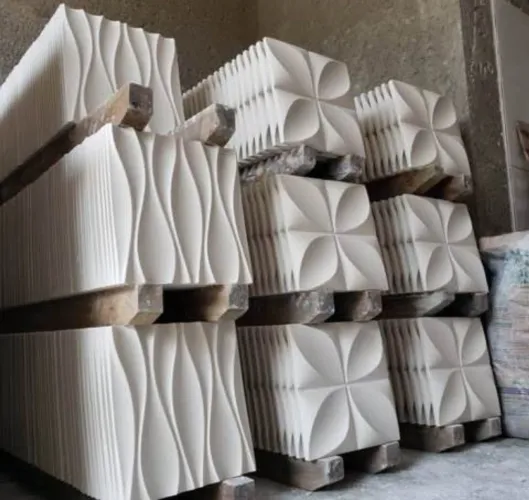 Placas de gesso 3d 