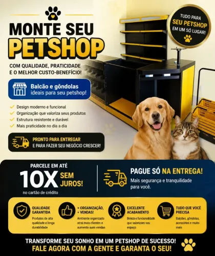 Monte seu petshop
