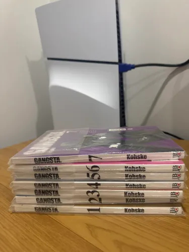 Mangá Gangsta Completo Vol. 1 ao 7 JBC | Excelente Estado