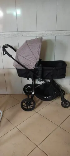 Carrinho de passeio+ bebê conforto+ base veicular Burigotto Converter 