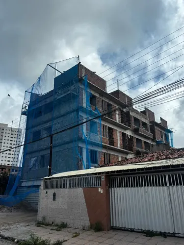 Excelente apartamento em fase de acabamento nos bancarios com 1 quarto - joao pessoa