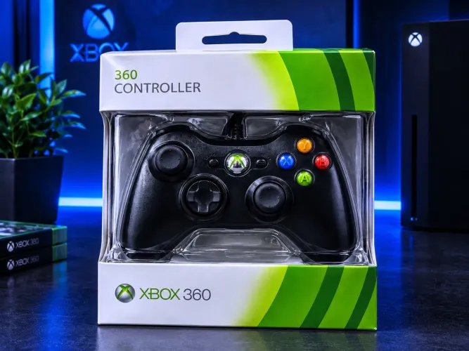 Controle Xbox 360 novo na caixa